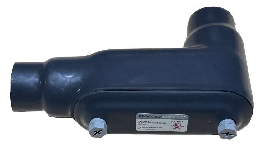 CAJA CONDULET FORM 7 TIPO LB 3/4" REVESTIDA DE PVC, ETL/UL