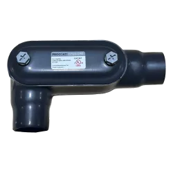 CAJA CONDULET FORM 7 TIPO LR 3" REVESTIDA DE PVC, ETL/UL