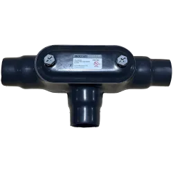 CAJA CONDULET FORM 7 TIPO T 3" REVESTIDA DE PVC, ETL/UL
