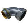 CONECTOR LIQUIDTIGHT CURVO 90° AISL. HIERRO 3" UL