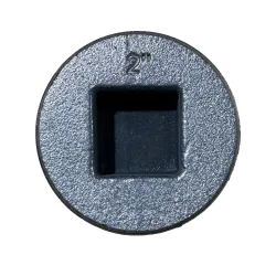 TAPON CABEZA HUECA ACERO 1"