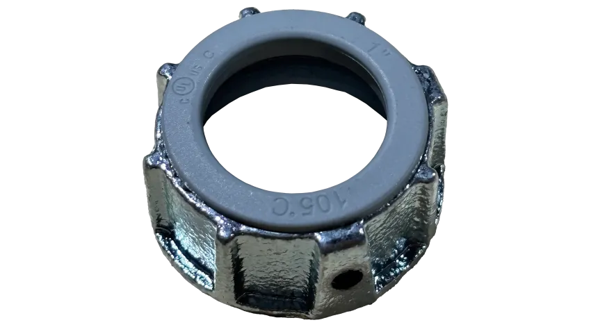 TUERCA BUSHING HIERRO C/AISL. 4" HDG+ZINC PLATED, UL