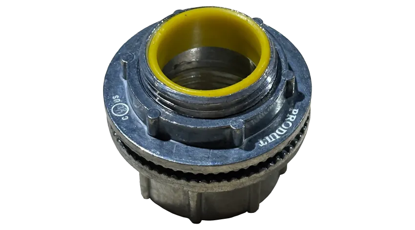 CONECTOR CONDUIT TIPO HUB MYERS C/AISLAMIENTO ZDC 2-1/2" UL