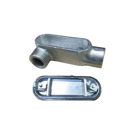 CAJA CONDULET FORM 7 TIPO LR C/TYE HIERRO 2", CSA/UL