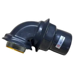 CONECTOR CURVO LIQUIDTIGHT ACERO DE 3/4"X90° REVESTIDO DE PVC, UL