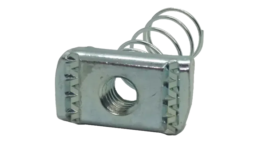 TUERCA C/RESORTE ACERO 3/8" HDG