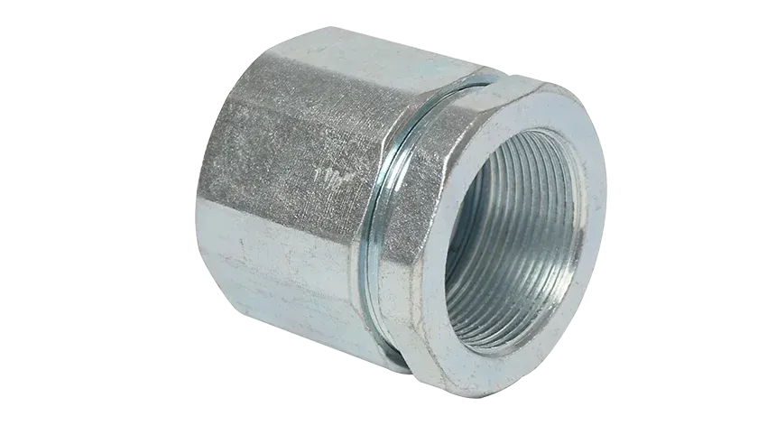 UNION DE UNIVERSAL 3 PIEZAS H/H 3/4" HDG+RECUBIERTA DE ZINC, UL