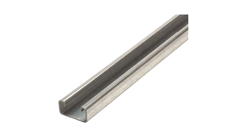 CANAL STRUT BAJO LISO ACERO 1-5/8"X13/16"X10FT e:2.6mm HDG