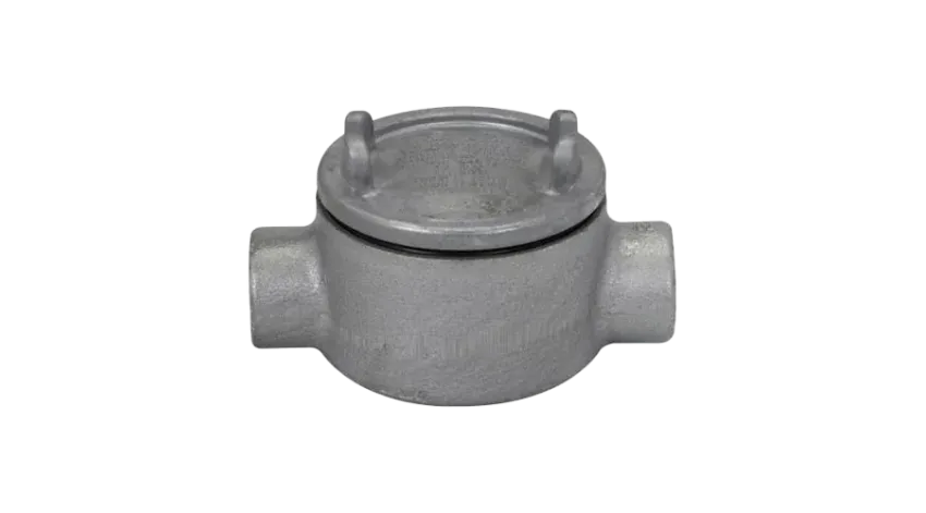 CAJA REDONDA TIPO GUAC AL.1-1/2" COVER Ø5" NEMA 7, CL1 DIV1&2, UL