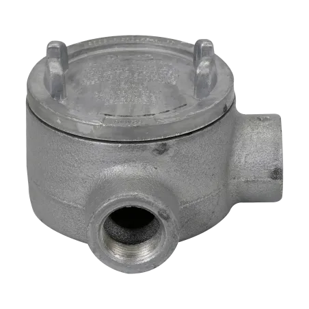 CAJA REDONDA TIPO GUAL HIERRO 1-1/4" COVER Ø3" NEMA 7, CL1 DIV1&2, UL