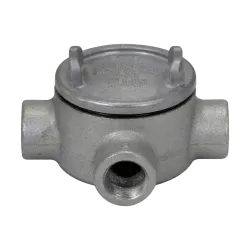 CAJA REDONDA TIPO GUAT HIERRO 1-1/4" COVER Ø3-5/8" NEMA 7, CL1 DIV1&2, UL