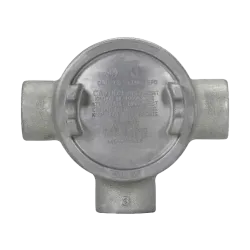 CAJA REDONDA TIPO GUAT HIERRO 1/2" COVER Ø2" NEMA 7, CL1 DIV1&2, UL