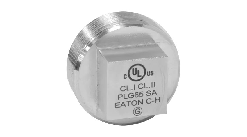 TAPON CABEZA CUADRADA ALUMINIO 3/4" CL1 DIV1&2, UL