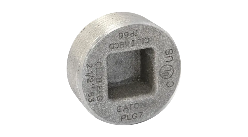 TAPON CABEZA HUECA ACERO 1-1/2", UL