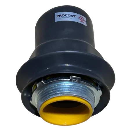 CONECTOR RECTO LIQUIDTIGHT HIERRO 1" REVESTIDO DE PVC, UL