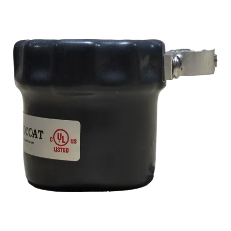 TUERCA BUSHING HIERRO 1-1/2" REVESTIDA DE PVC C/TERM. AL #4-14AWG UL