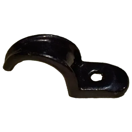 ABRAZADERA 1 OREJA DE HIERRO 3/4" REVESTIDA DE PVC