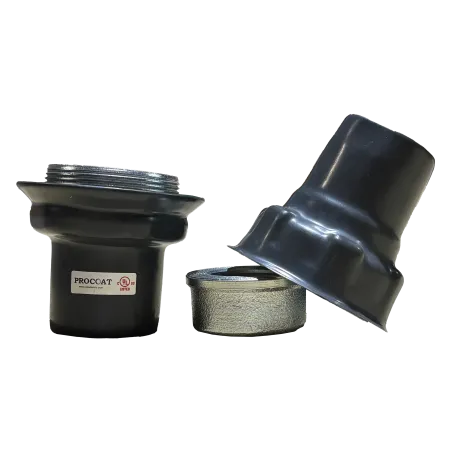 UNION UNIVERSAL ANTIEXPLOSIVO DE ACERO H/H 1-1/2" REVESTIDA DE PVC, CL1 DIV1&2, UL/CSA