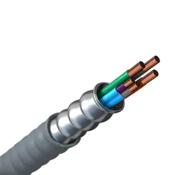 TUBERIA FLEXIBLE LIQUIDTIGHT 1/2" REVESTIDA DE PVC, TYPE LFMC GRIS UL