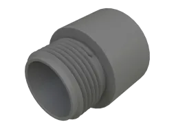 ADAPTADOR MACHO PVC SCH40/80 1" UL