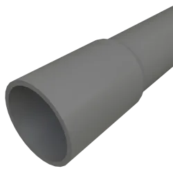TUBO CONDUIT PVC SCH40 6"X10FT C/EMBONE, ETL