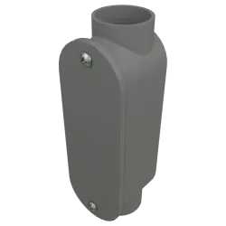 CAJA CONDULET TIPO C C/TYE PVC SCH40 1-1/2" UL