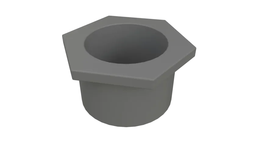 REDUCCION BUSHING PVC Ø1-1/2"X1-1/4", UL
