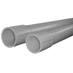 TUBO CONDUIT PVC SCH40 2"X10FT C/EMBONE, UL651