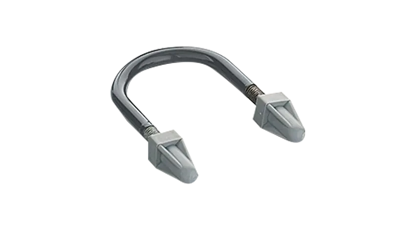 ABRAZADERA U-BOLT DE 1-1/4"X5/16" PVC COATED, UL