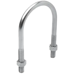 ABRAZADERA U-BOLT C/TUERCAS 2"X3/8" HDG, UL