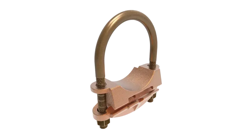CONECTOR TIERRA CU P/CABLE 2/0AWG-250MCM A TUBO 2" Ø2"-2-3/8" UL