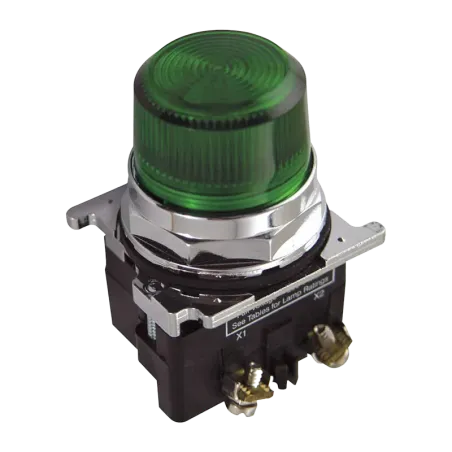 LUZ PILOTO LED VERDE 120VAC, HEAVY DUTY, 30.5mm