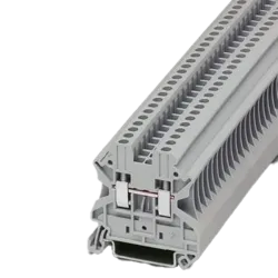 BORNE DE PASO UT 2,5 - GRIS 2C 32A 1000V 0.14-4mm2 (26-12AWG) CNX TORN, UL94 V0 Ex-e