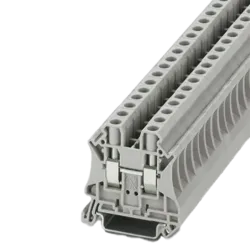 BORNE DE PASO UT 6 - GRIS 2C 57A 1000V 0.20-10mm2 (24-8AWG) CNX TORN, UL94 V0 Ex-e