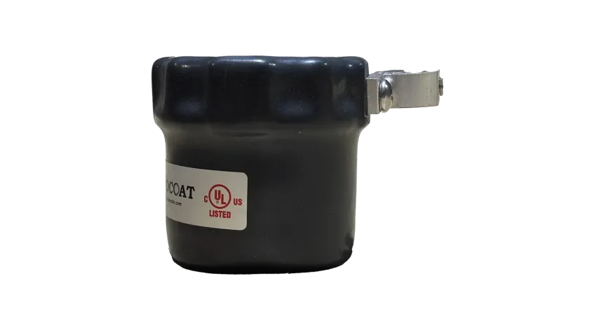 TUERCA BUSHING HIERRO 2-1/2" REVESTIDA DE PVC C/TERM. AL #1-0-8AWG UL