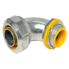 CONECTOR LIQUIDTIGHT CURVO ZDC 3/4"X90° UL