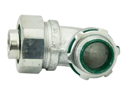CONECTOR LIQUIDTIGHT CURVO AISL. HIERRO 2"X90° UL