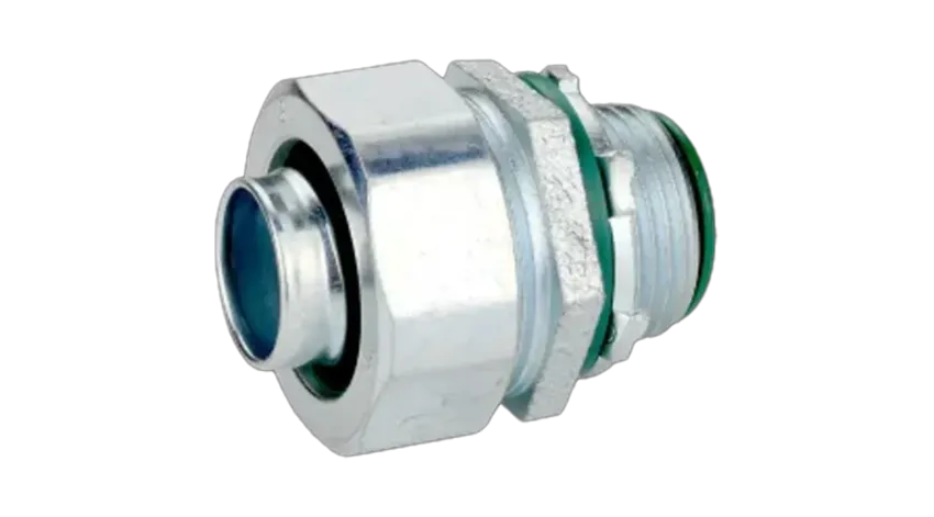 CONECTOR LIQUIDTIGHT RECTO AISL. HIERRO 1-1/4" UL