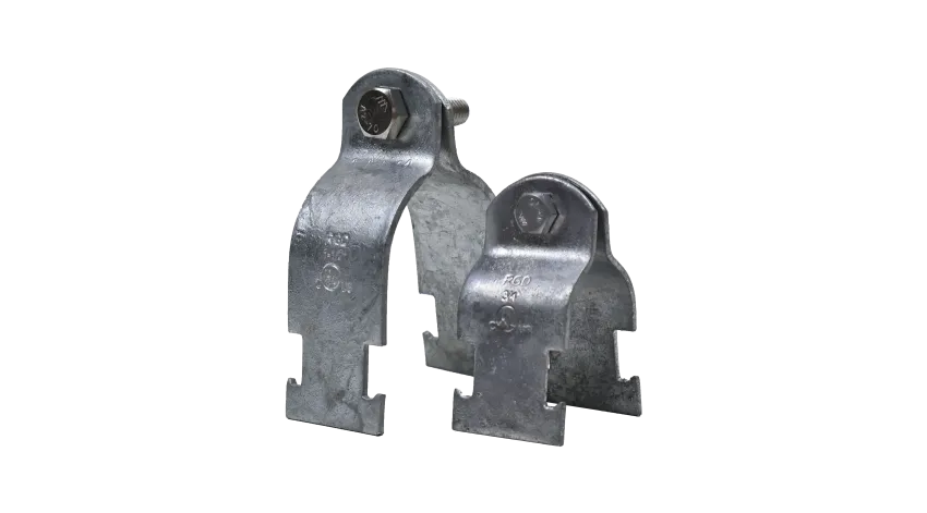 ABRAZADERA STRUT DE ACERO RIGIDO 1-1/2" HDG