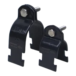 ABRAZADERA STRUT DE ACERO RIGIDO 1-1/2" REVESTIDA DE PVC, UL