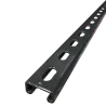 CANAL STRUT BAJO RANURADO ACERO 1-5/8"X13/16"X10FT e:2.6mm REVESTIDO DE PVC
