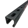 CANAL STRUT ALTO RANURADO ACERO 1-5/8"X1-5/8"X10FT e:2.6mm REVESTIDO DE PVC