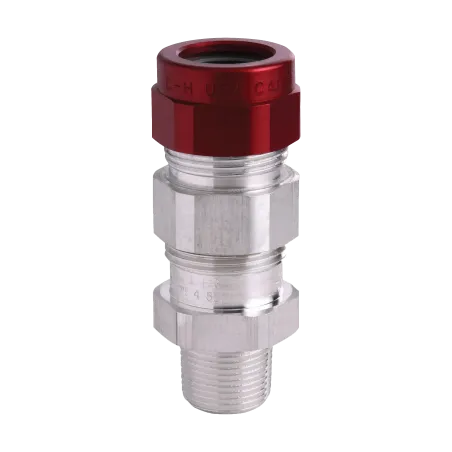 CONECTOR ANTIEXPLOSIVO P/CABLE ARM. TMCX AL. 1/2" IP66/NEMA 4X, CL1 DIV1&2, CSA/IECEx/UL