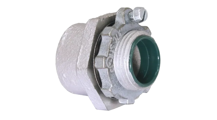CONECTOR CONDUIT TIPO HUB C/AISLAMIENTO HIERRO 1" HDG, UL