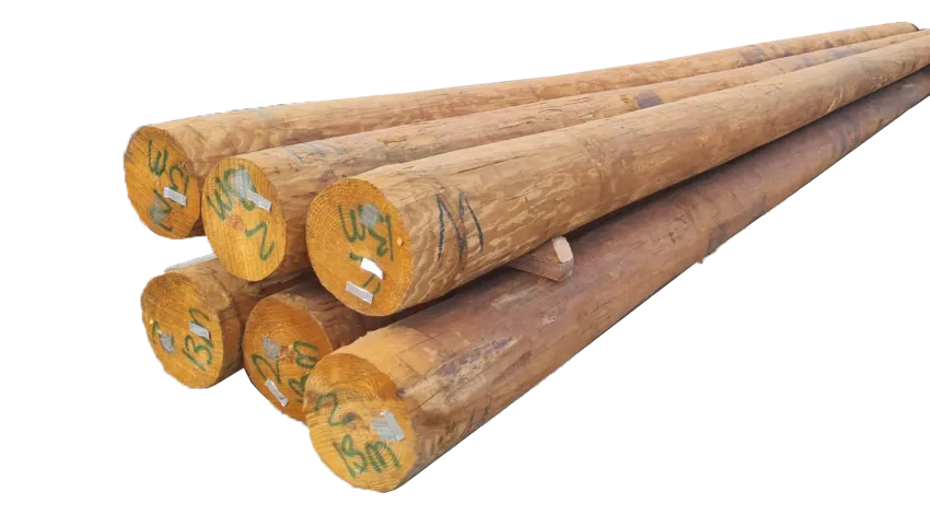 POSTE DE MADERA TRATADA PINO AMARILLO DEL SUR CL2X50FT (15.24m) PRESERVANTE CCA, ANSI 05.1/AWPA