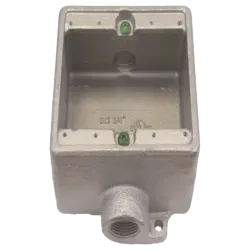 CAJA CONDULET TIPO FS HIERRO 3/4" HDG, UL