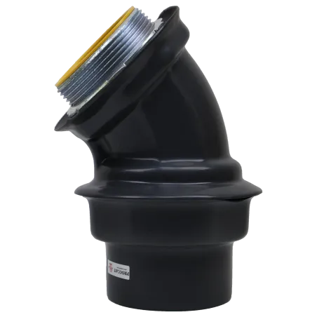 CONECTOR CURVO LIQUIDTIGHT ACERO 3"X45° REVESTIDO DE PVC, UL