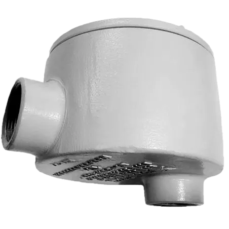 CAJA REDONDA TIPO GUAB AL. 3/4" COVER Ø3'' NEMA 7, CL1 DIV1&2