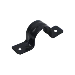 ABRAZADERA 2 OREJAS DE HIERRO 3/4" REVESTIDA DE PVC