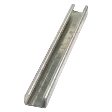 CANAL STRUT BAJO LISO ACERO 1-5/8"X13/16"X10FT e:2mm HDG